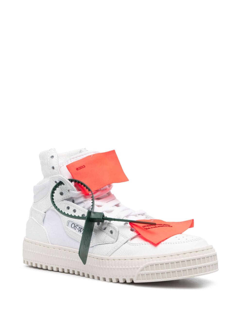 Off-White 3.0 Off Court leather sneakers - Wit