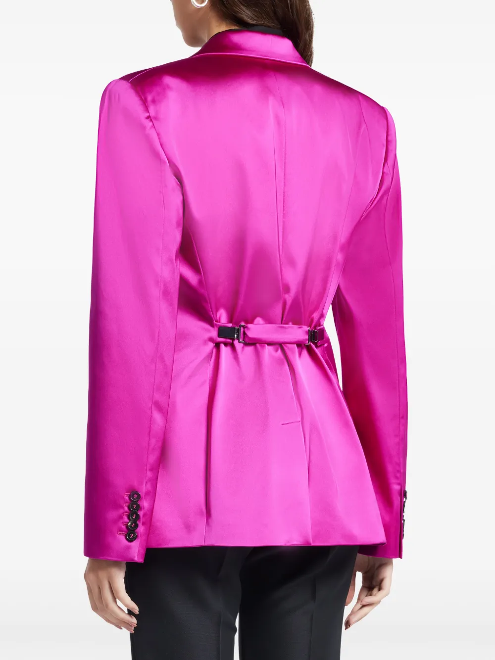 TOM FORD Satijnen blazer Roze