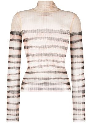 Jean Paul Gaultier x KNWLS tattoo-print long-sleeve Bodysuit