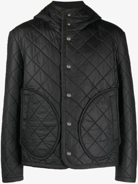 Craig Green diamond-quilted hooded jacket