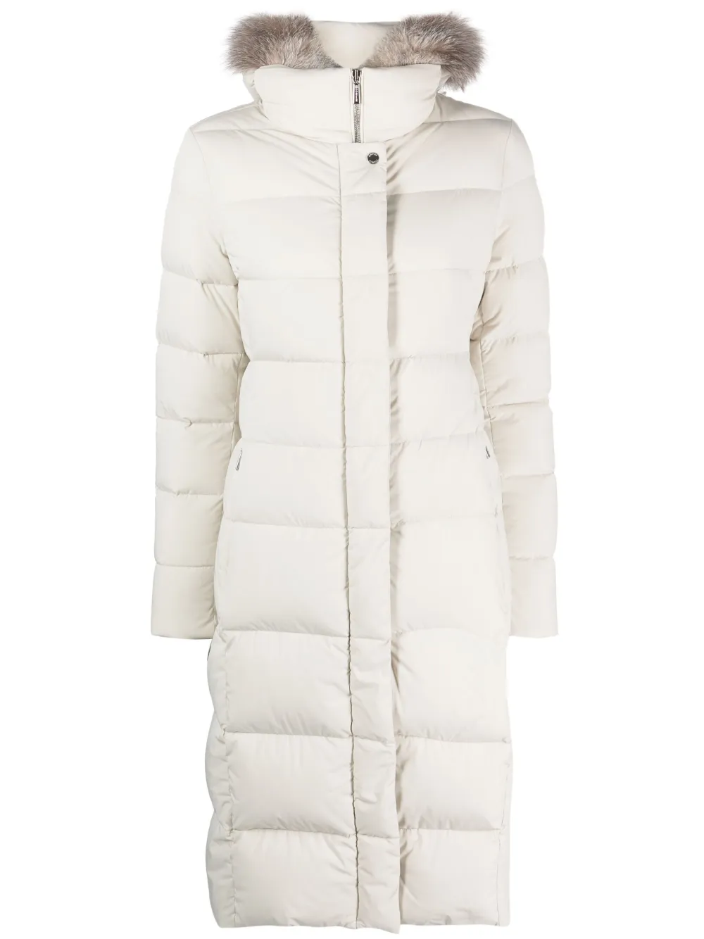Moorer Zagarakn Padded Coat Neutrals FARFETCH HK