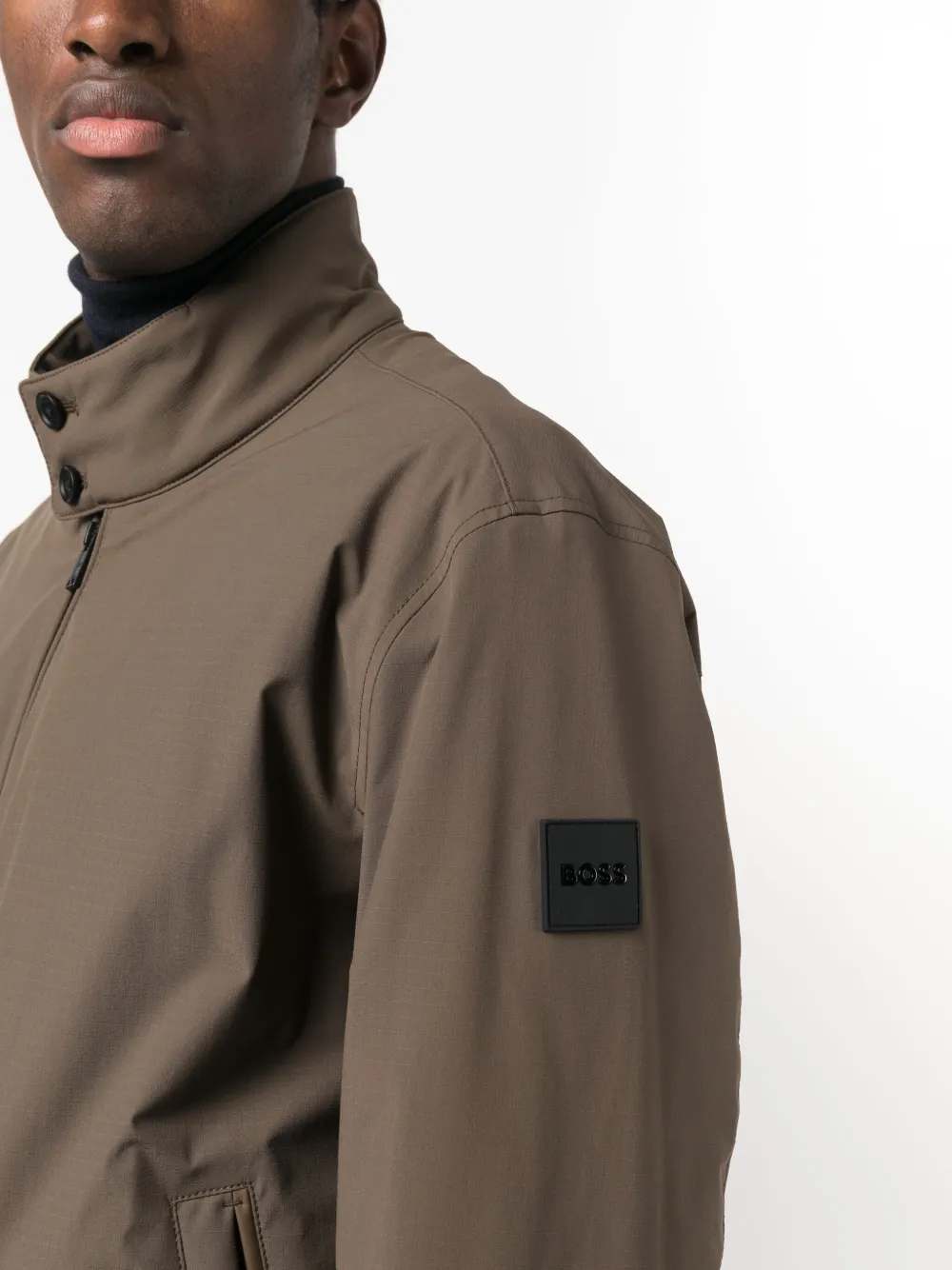 Hugo boss store khaki jacket