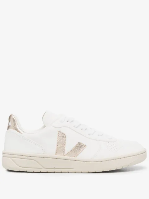 VEJA V-10 ChromeFree leather sneakers