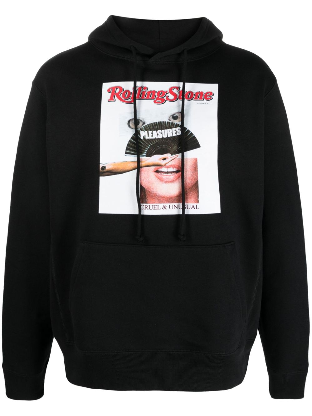 Pleasures x Rolling Stone graphic print Hoodie Farfetch