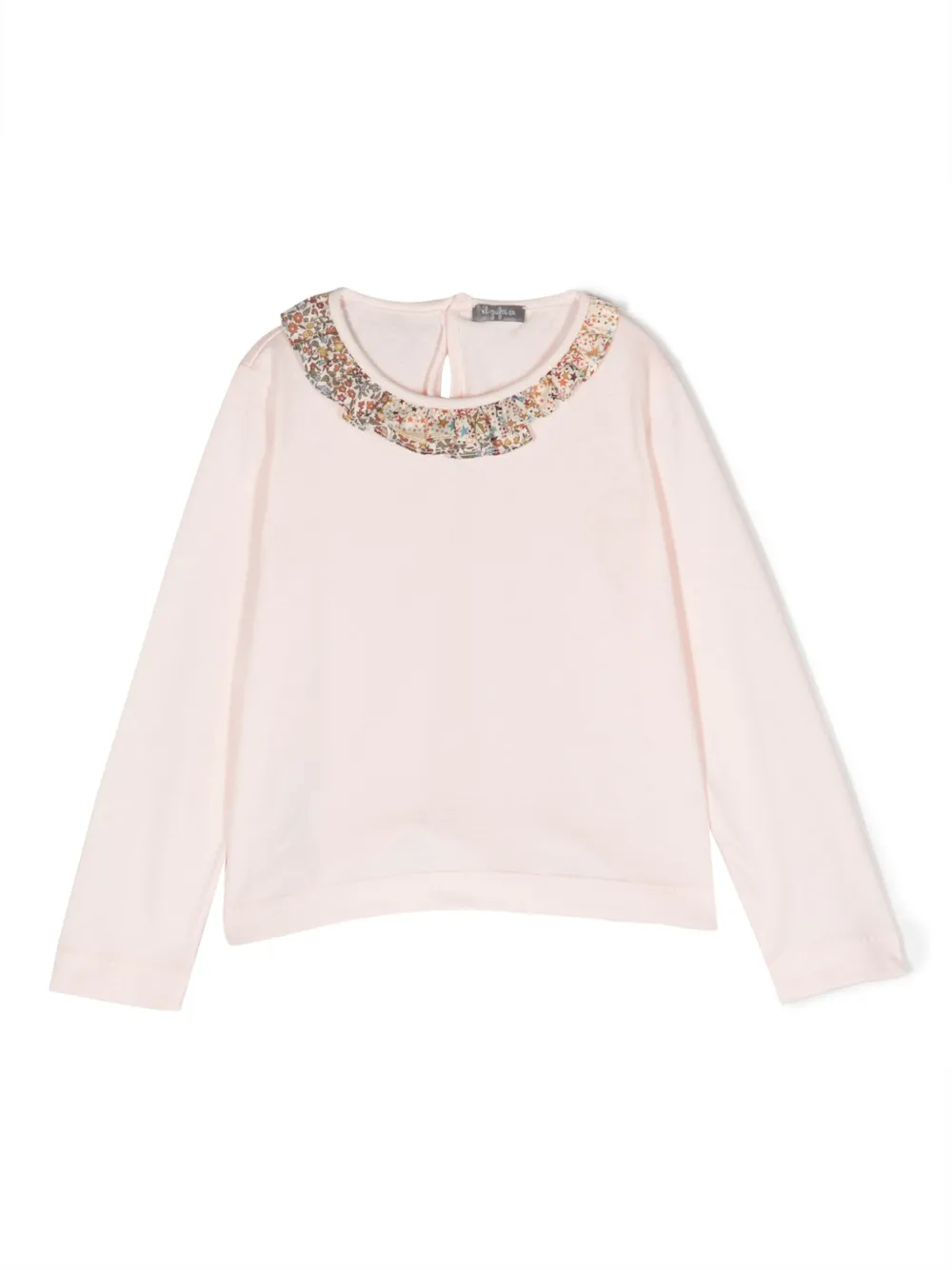 Il Gufo Jurk met ruches Roze