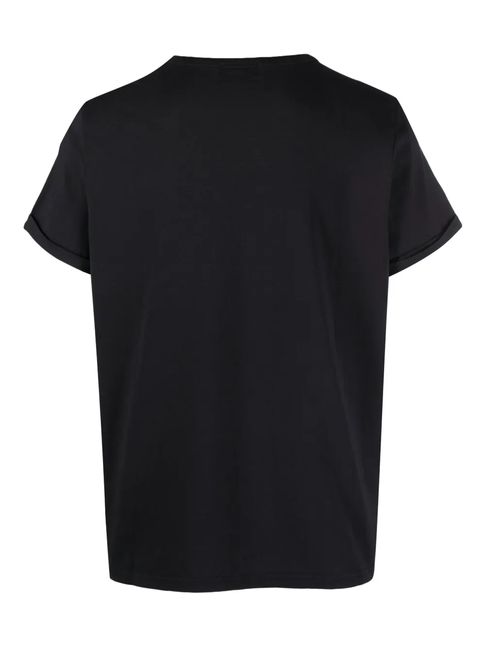 Maison Labiche Salute organic cotton T-shirt - Zwart