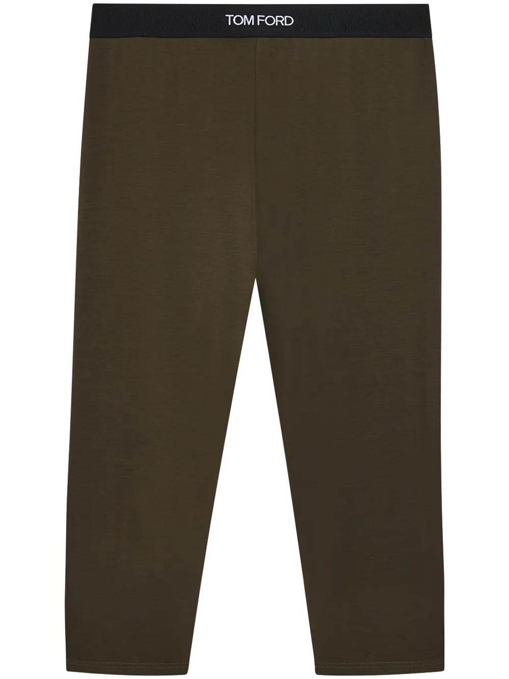 TOM FORD Legging met logoband Bruin
