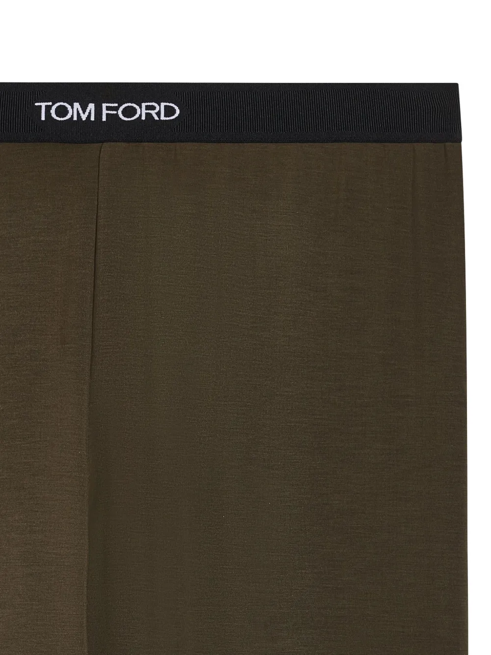 TOM FORD Legging met logoband Bruin