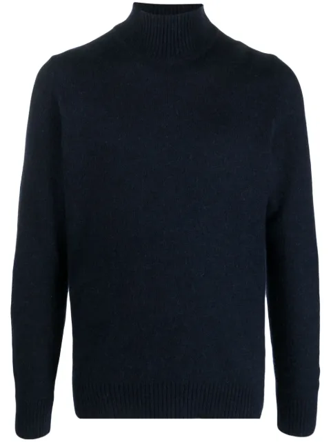 Lardini fine-knit roll-neck jumper