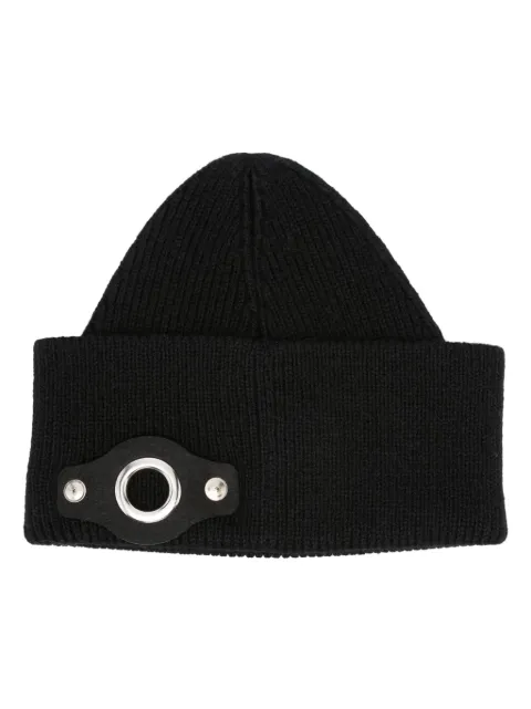 Craig Green eyelet-embellished ribbed beanie