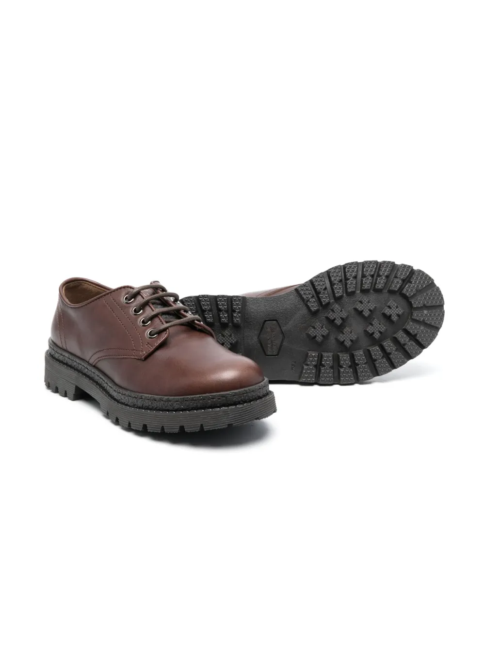 Brunello Cucinelli Kids Mocassini con applicazione logo | Scarpe ragazzo | Image 2