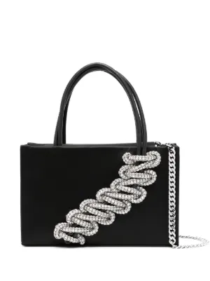トートバッグ KARA Two-Tone Rhinestones Handbag Kara Two-tone Rhinestones Mini Handbag - Tote Bags - BeyondStyle