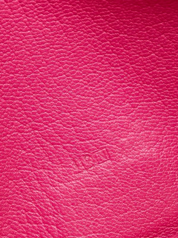 HERMES Bearn Soufflet Epsom leather Rouge vif □H Engraving Wallet