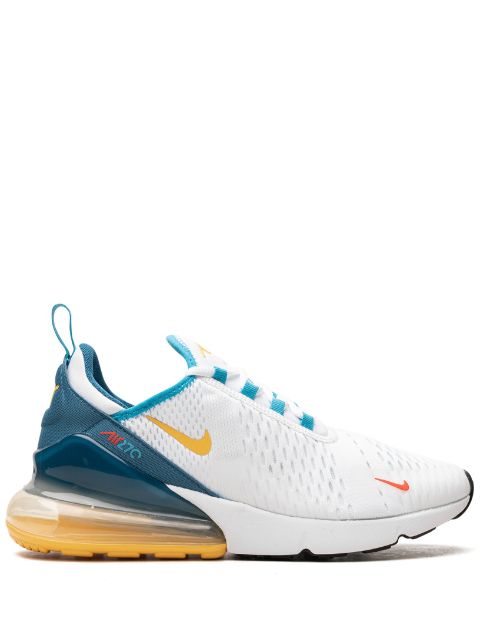 Nike Air Max 270 "White Industrial Blue Citron Pulse" sneakers WOMEN