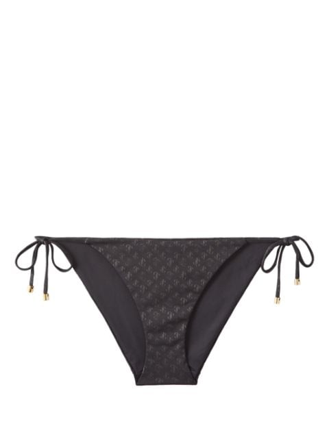 Jimmy Choo Ariah logo-print bikini bottoms