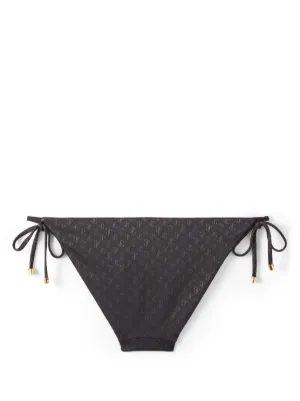 水着・ビーチグッズその他 Jimmy Choo SWIMWEAR (SIRAB076 SMOKEYBLUE) Smoky Blue JC Monogram Recycled Nylon and Lycra Bikini Top