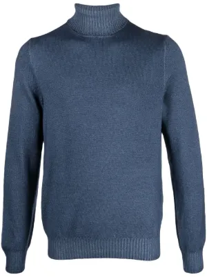 Navy blue hot sale wool jumper