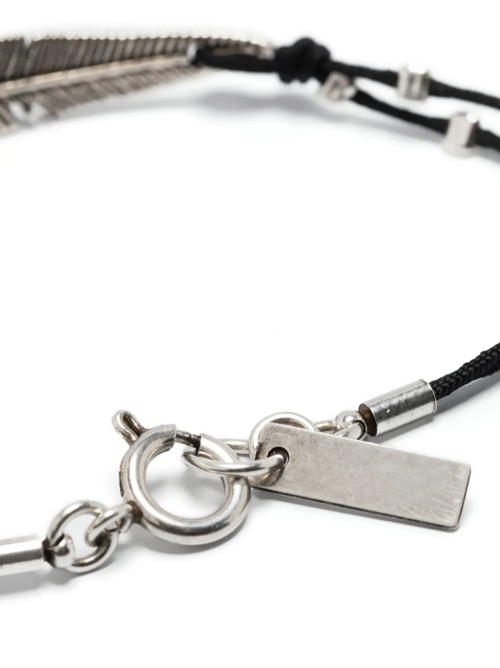 MARANT Armband met veren - Zwart