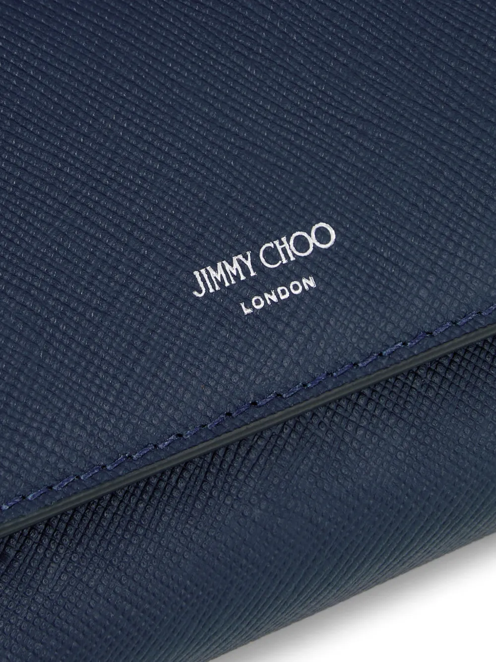 Jimmy Choo Portemonnee met logoprint Blauw