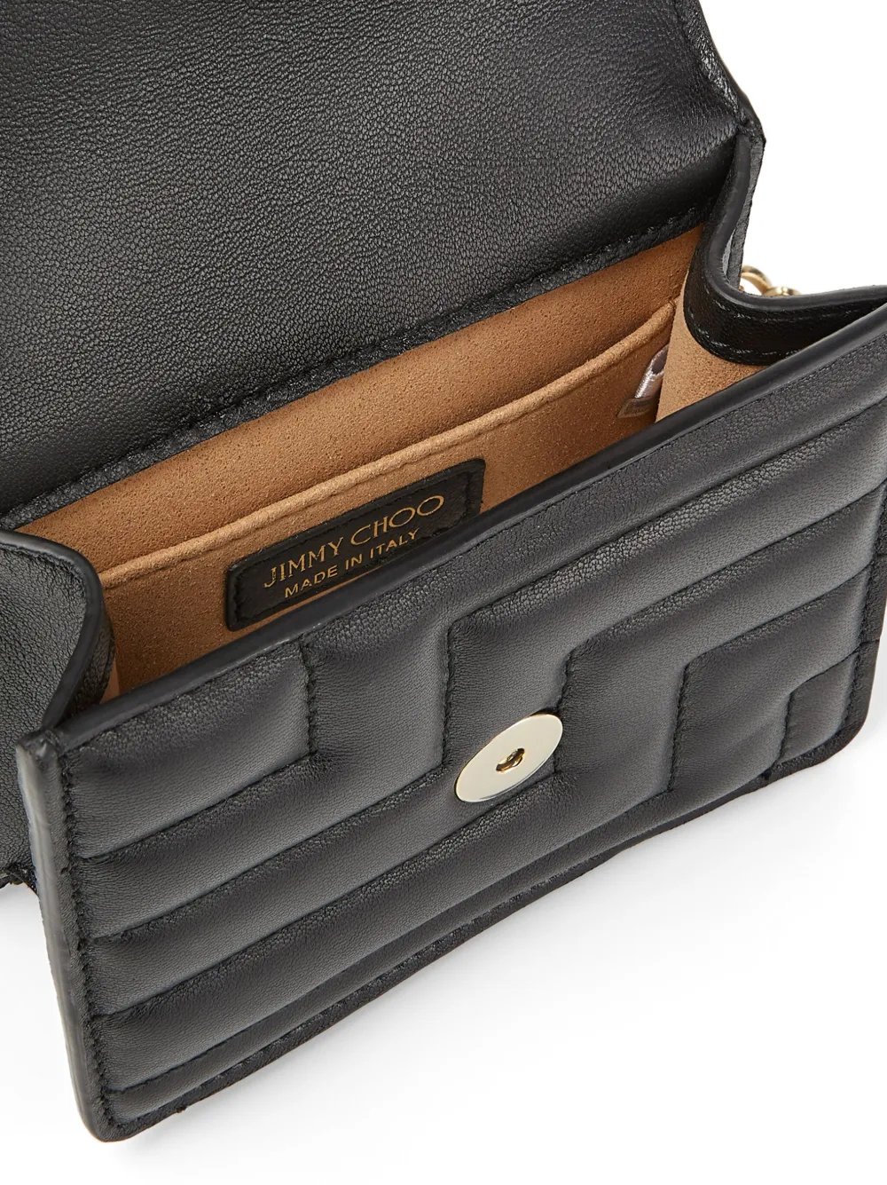 Jimmy Choo Avenue Quad Quilted Leather Mini Bag Farfetch