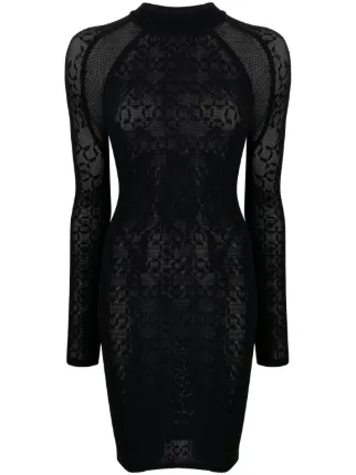 【nokcha】jacquard sheer dress black nokcha original】jacquard sheer dress/black_nd0
