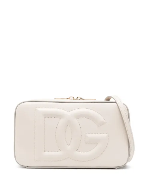 Dolce & Gabbana bolsa cámara con logo DG pequeña