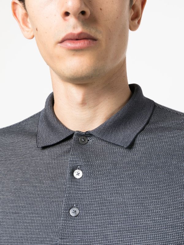 Zegna silk discount polo