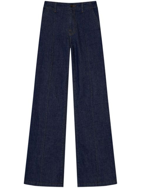 Simkhai Ansel mid-rise flared jeans
