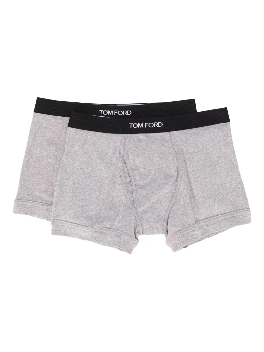 TOM FORD ロゴ ボクサーパンツ セット - グレー TOM FORD ロゴ ボクサーパンツ セット - グレー