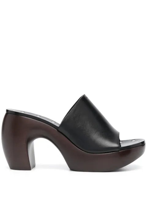 Givenchy G Clog 95mm leather mules Women