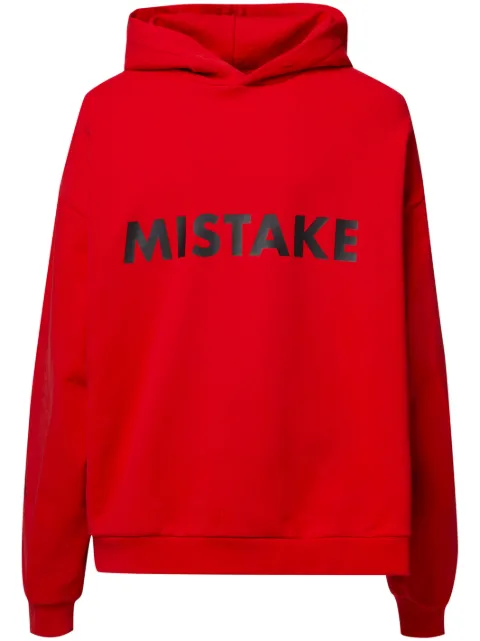 A BETTER MISTAKE Ares drop-shoulder cotton hoodie