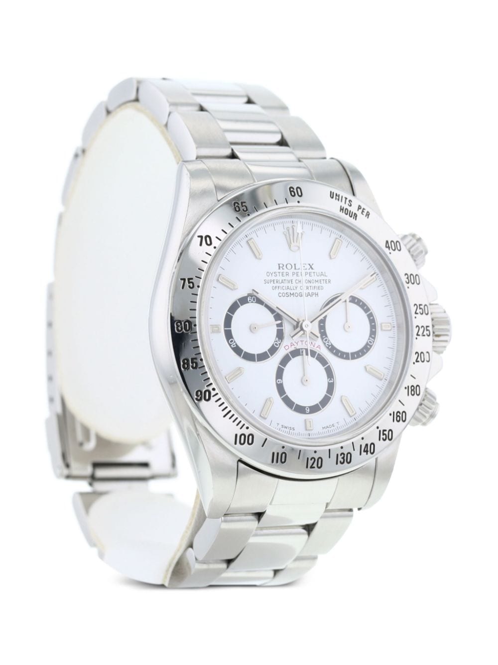 Pre-owned Rolex 1991  Daytona Cosmograph 40mm In White