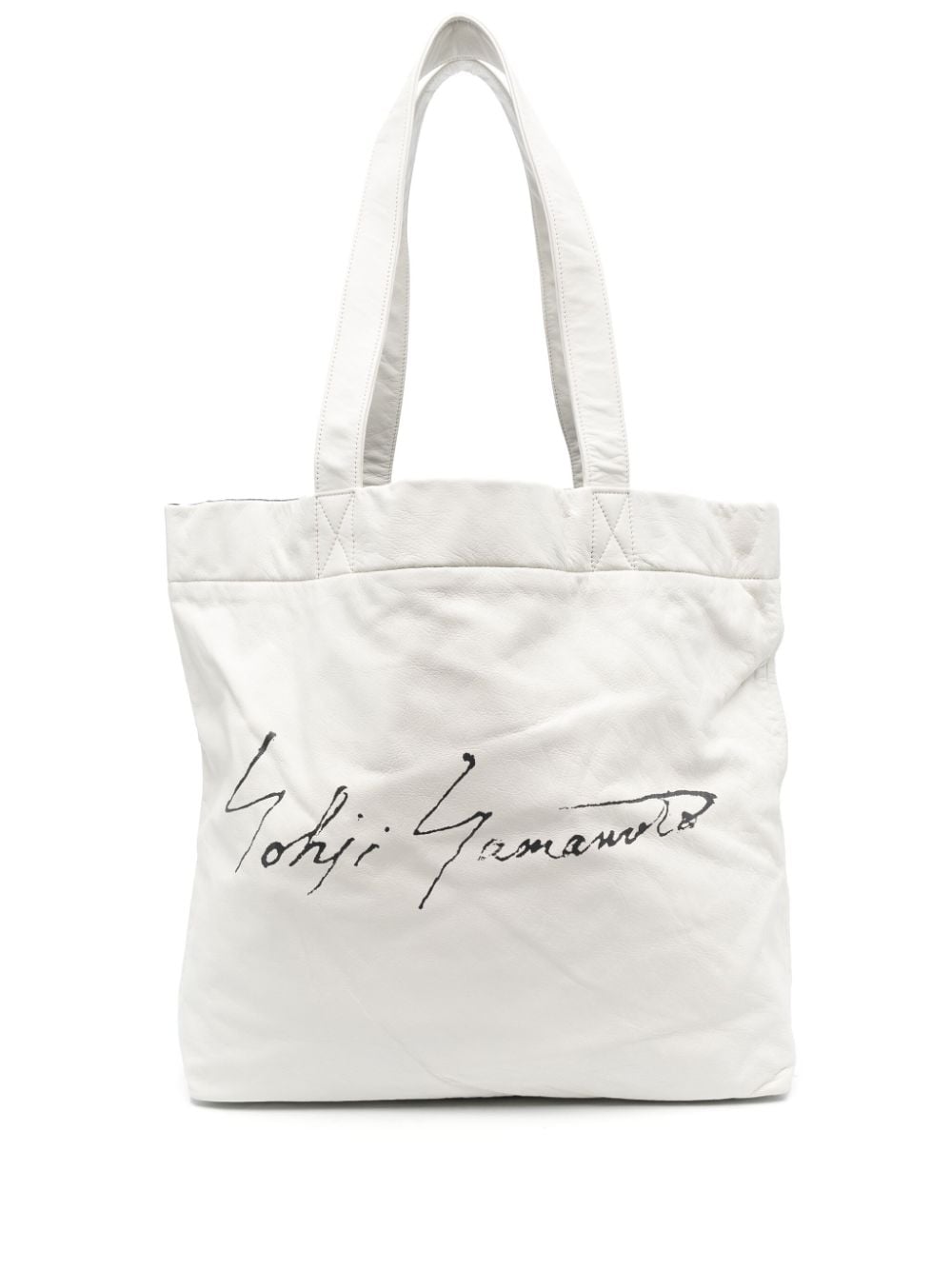 Yohji Yamamoto Infinite logo-print Tote Bag - Farfetch
