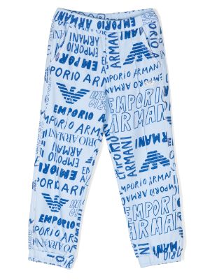 Emporio armani all over print track on sale pants