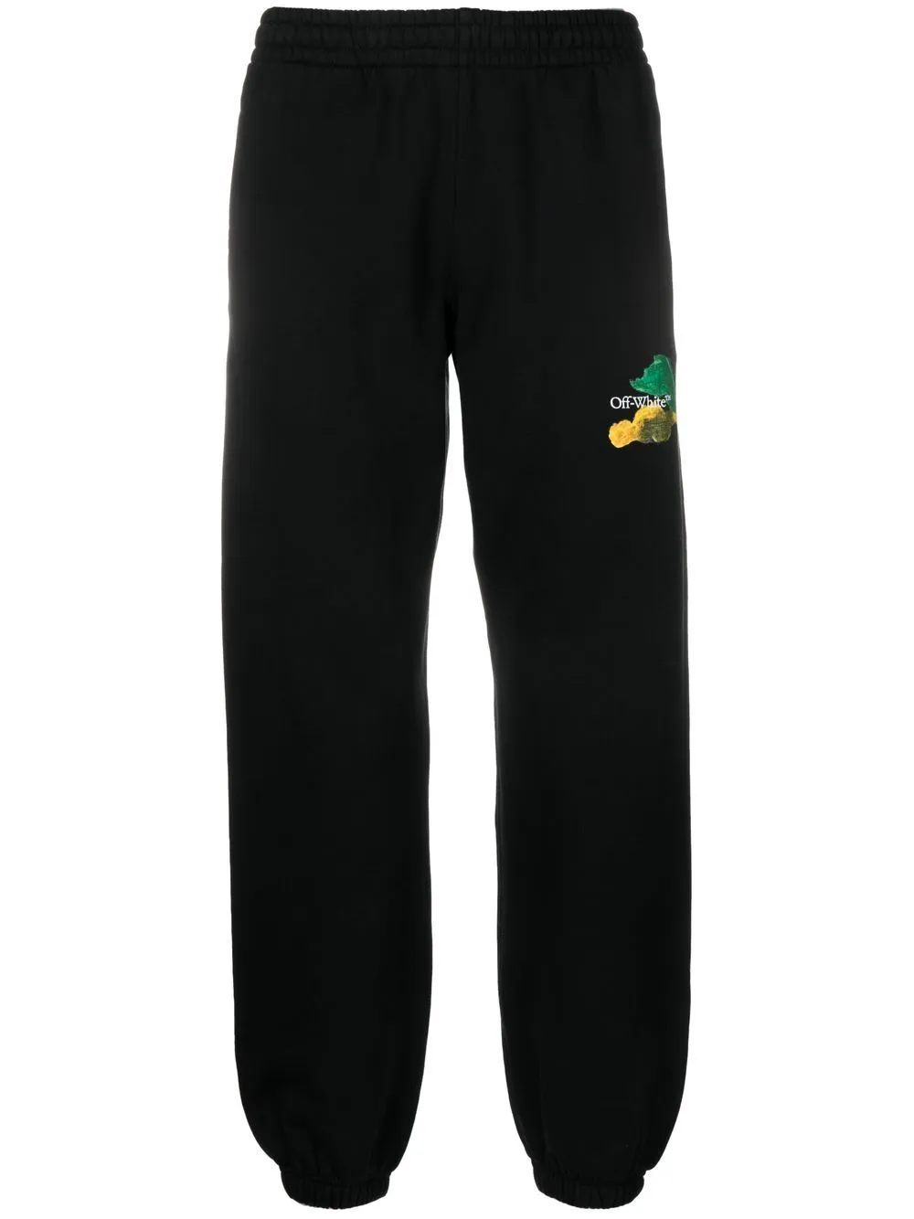 Off-White Arrows cotton track pants | Black | Image 1