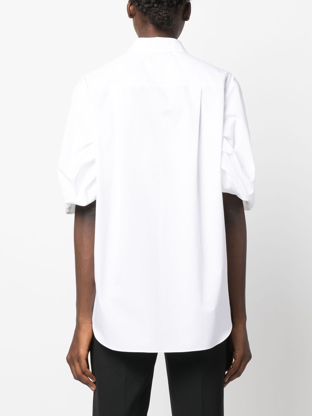 Alexander McQueen puff-sleeve cotton shirt Women