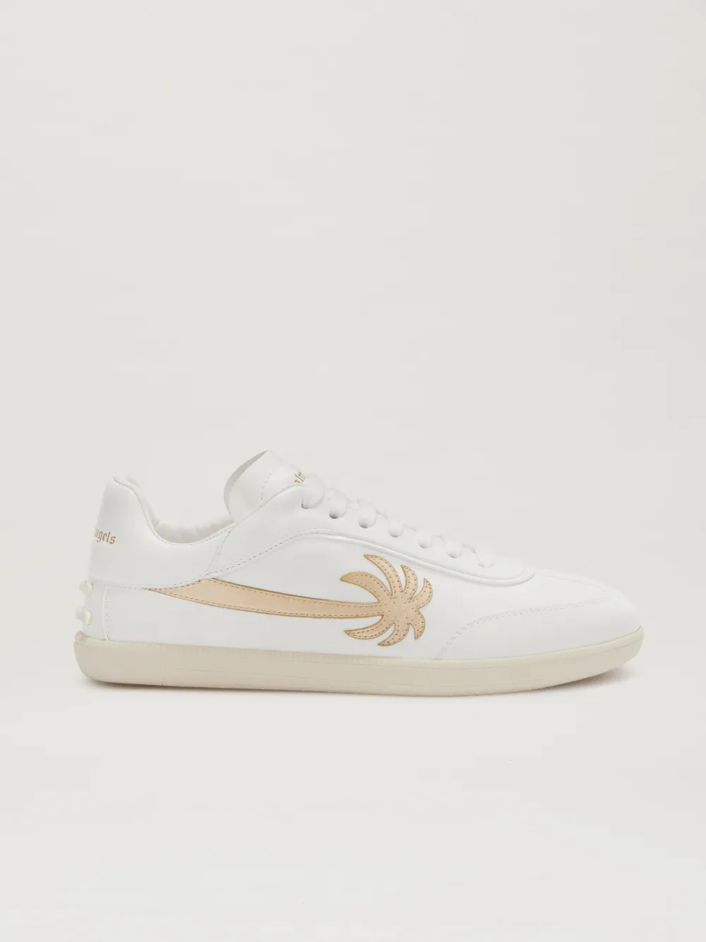 Palm Angels X Tod's Leather Low-top Sneakers In White
