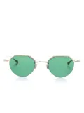 Eyevan7285 Model 185 geometric-frame sunglasses - Gold