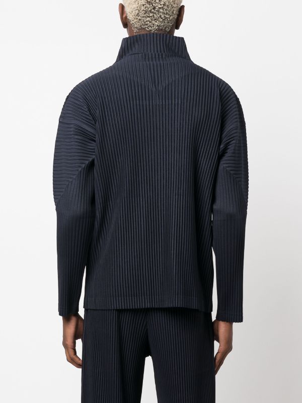 Homme Plissé Issey Miyake July Pleated zip-up Jacket - Farfetch