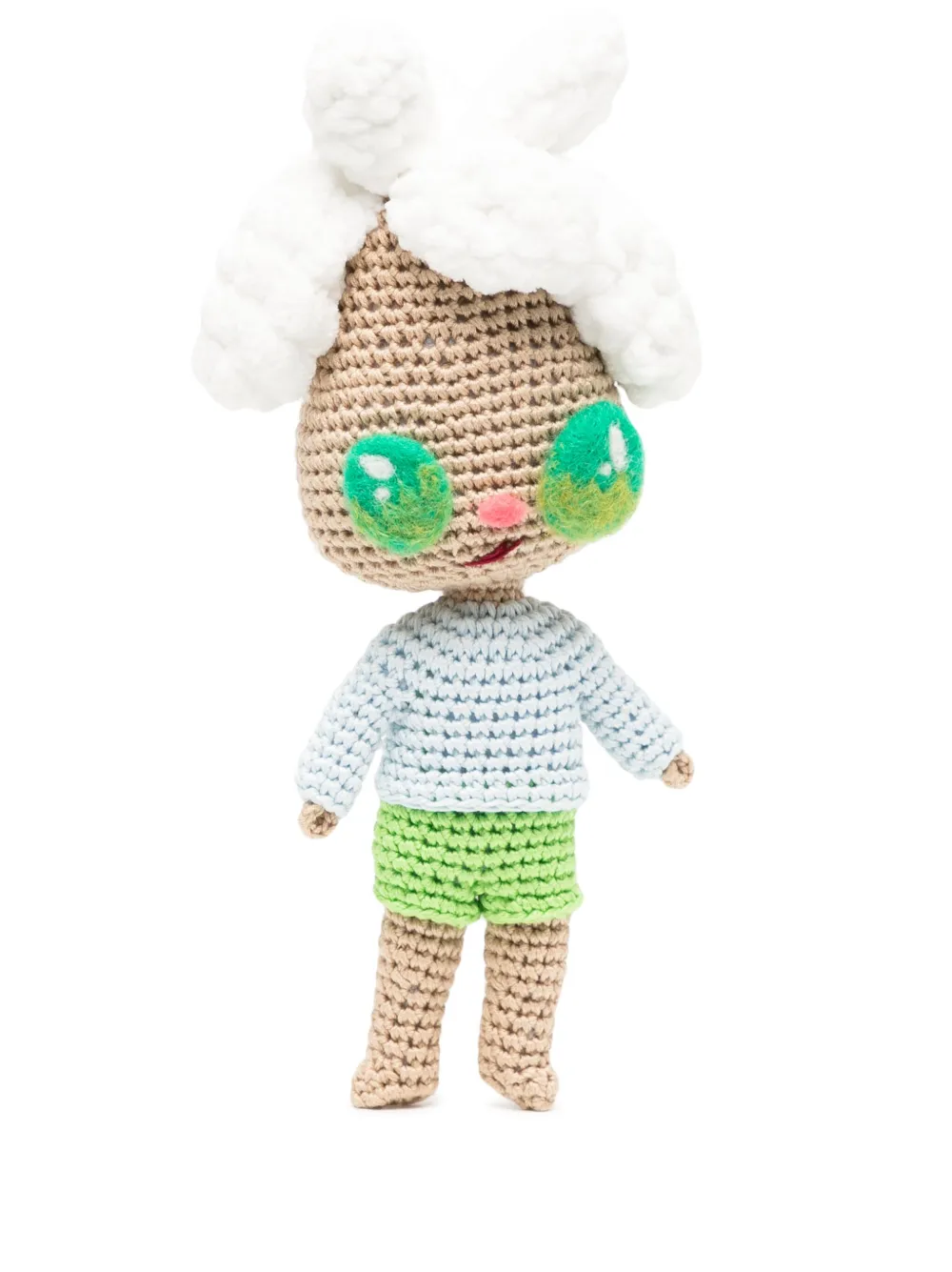 Mira Mikati x Javier Calleja crochet-knit doll | Green | Image 1