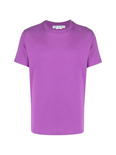 Off-White logo-print detail T-shirt