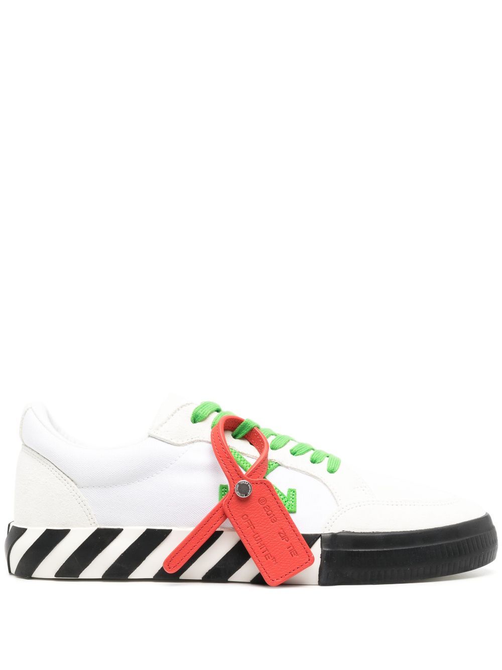 Off-White Low Vulcanized Outlined Sneakers - Farfetch