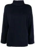 ASPESI roll-neck cashmere jumper - Blue