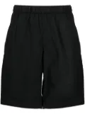 Transit elasticated-waist shorts - Black