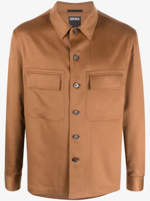 Zegna Alba Oasi shirt jacket