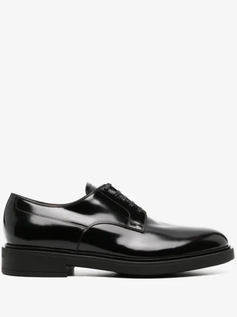 Gianvito Rossi polished-finish oxford shoes