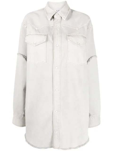 RE/DONE sobrecamisa de mezclilla oversize