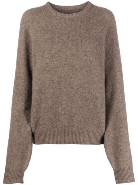 Frenckenberger suéter de cachemira con cuello redondo