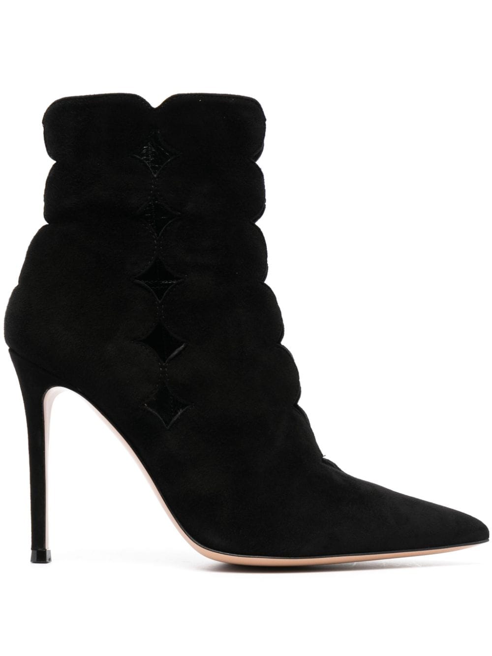 Gianvito Rossi Ariana 85mm cut-out Suede Boots - Farfetch