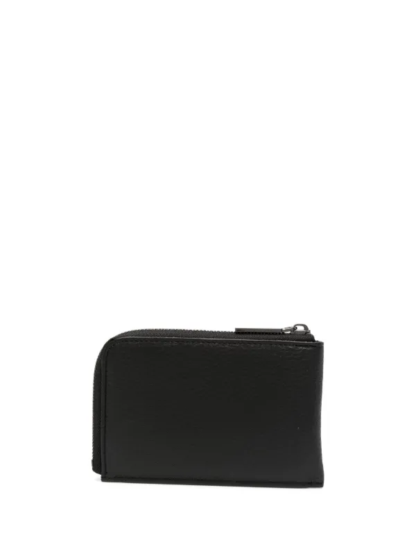 Discord Yohji Yamamoto logo-patch Leather Wallet | Black
